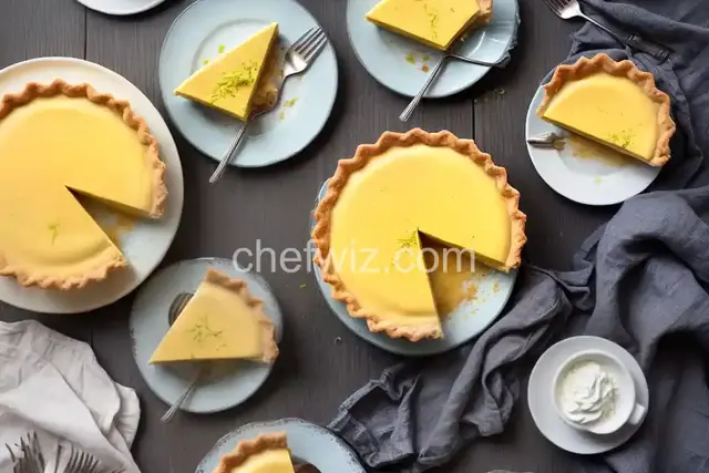 Lime Custard Pie