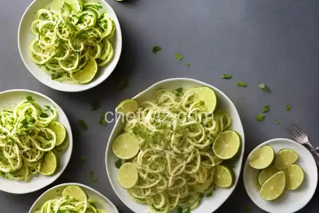 Lime Squiggles