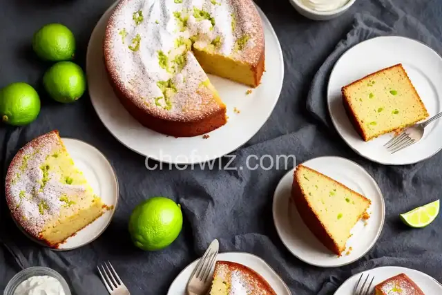 Lime Yogurt Cake