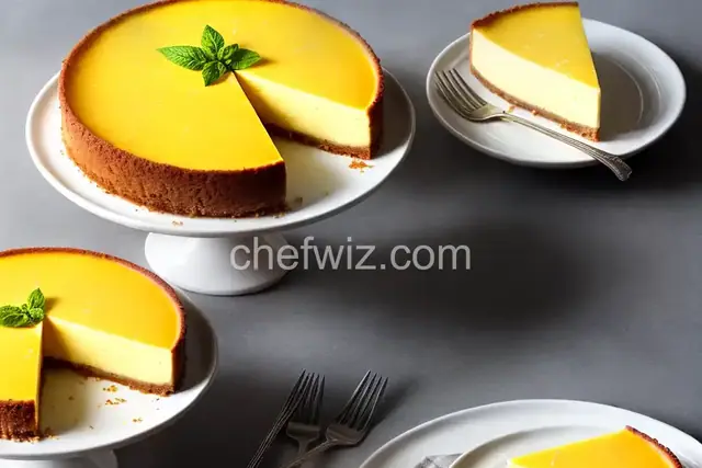 Limoncello Ricotta Cheesecake
