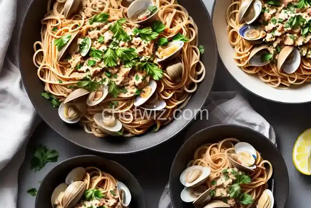 Linguine and Clam Sauce