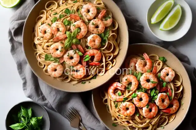 Linguine with Shrimp Scampi
