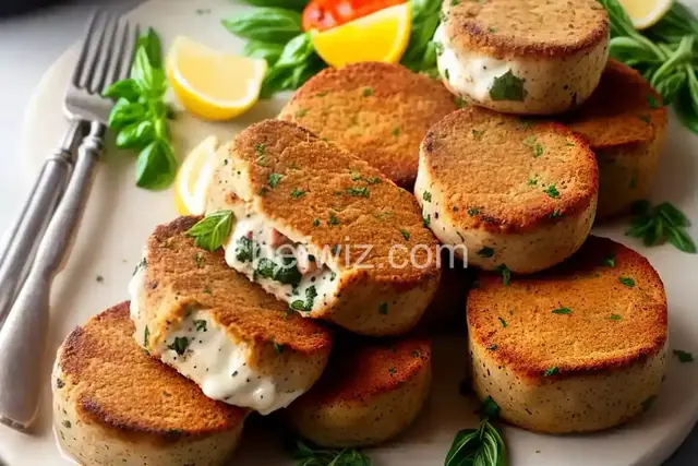 Little Mozzarella-Stuffed Meatloaves