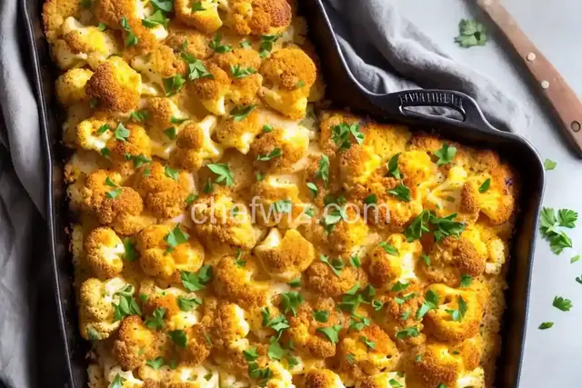 Loaded Cauliflower Bake