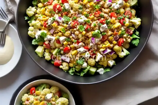 Loaded Cauliflower Salad