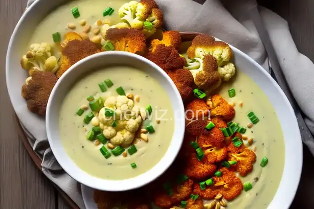 Loaded Cauliflower Soup