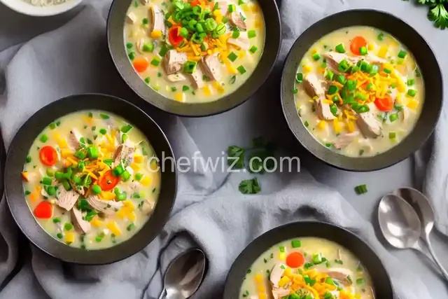 Loaded Chicken Potato Soup