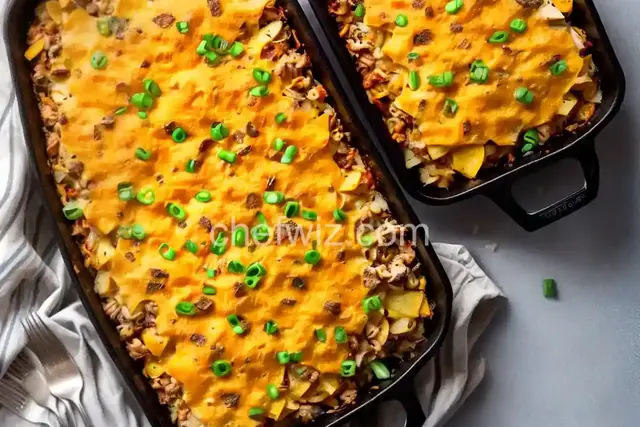 Loaded Chicken and Potato Casserole