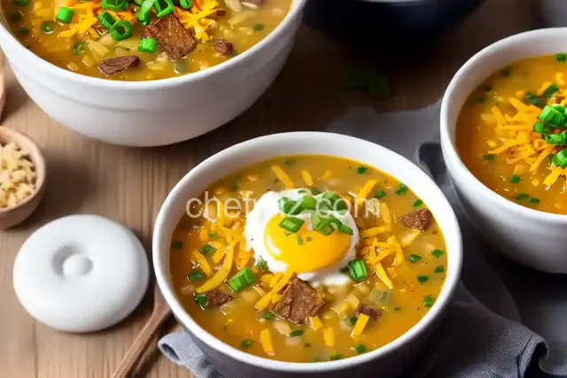 Loaded Hash Brown Soup