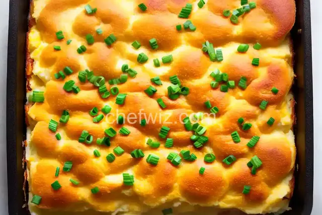 Loaded Mashed Potato Bake