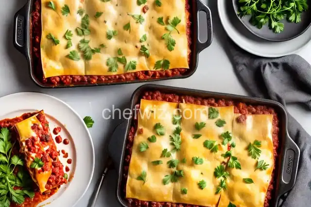 Loaf Pan Lasagna
