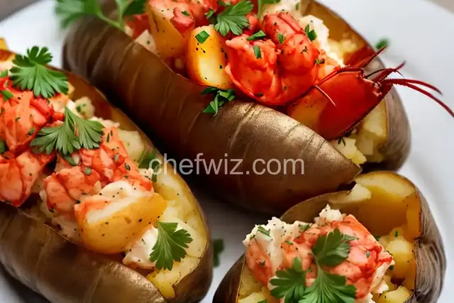 Lobster-Stuffed Potatoes