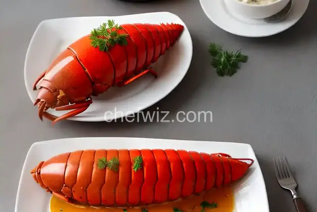 Lobster Tails Thermidor