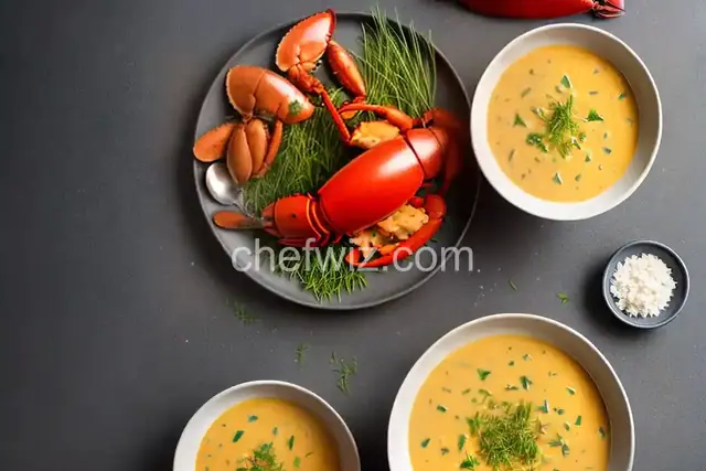 Lobster and Chive Bisque