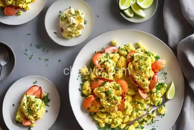 Lobster and Chive Scrambled Eggs Recipe