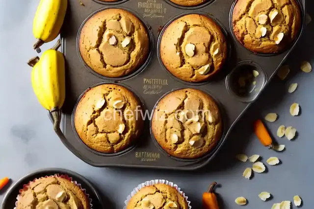 Lori's Banana-Pumpkin Muffins
