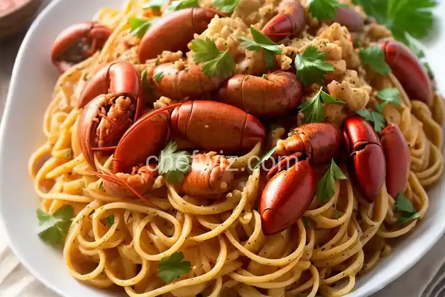 Louisiana Crawfish Ya-Ya Pasta