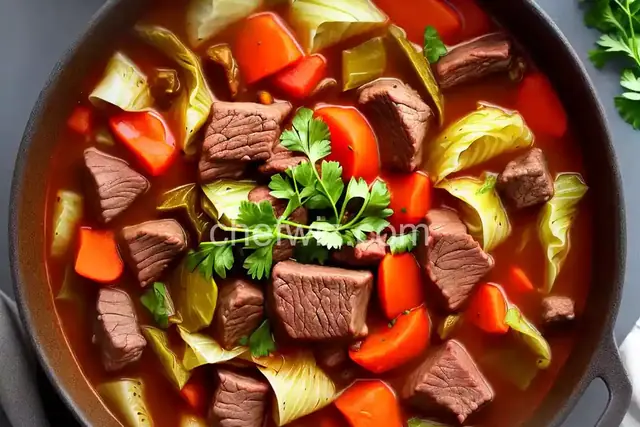 Low-Carb Beef Cabbage Stew