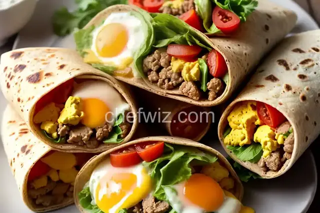 Low-Carb Breakfast Burritos