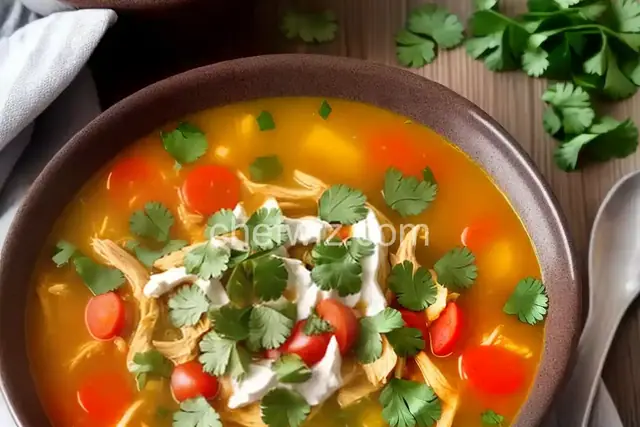 Low-Carb Mexican Chicken Soup
