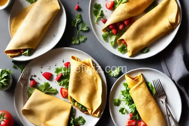 Low-Carb Savory Breakfast Crepes