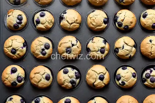 Low-Cholesterol Blueberry Muffins