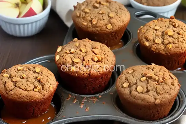 Low Fat Apple Bran Muffins