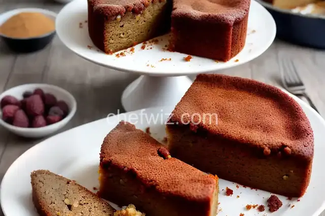 Low Sugar Date Cake