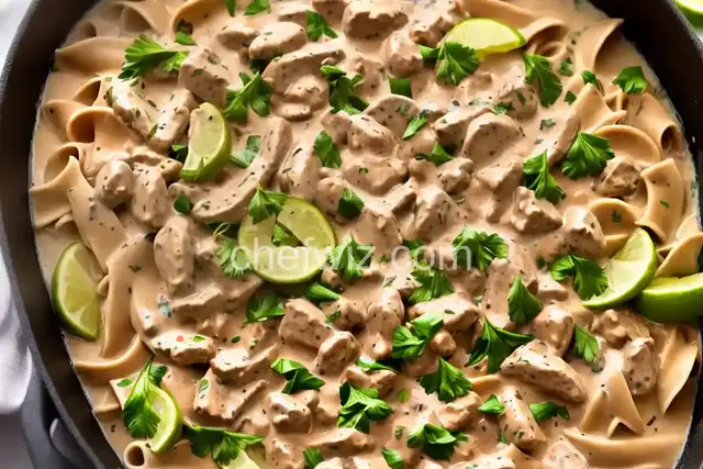 Lowfat Turkey Stroganoff