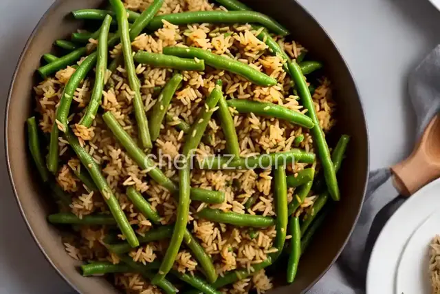 Lubia Polo (Green Bean Rice)