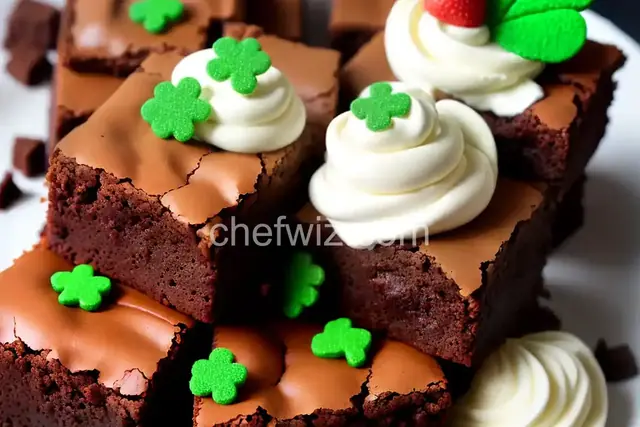 Luck o' the Irish Brownie