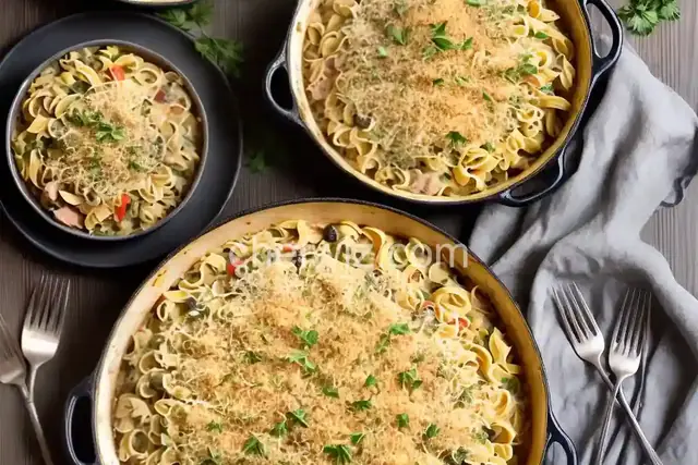 Luxurious Turkey Tetrazzini