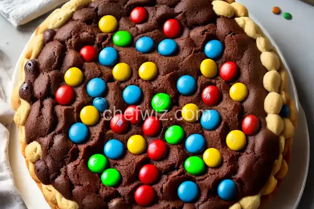 M&M’S Cookie Cake