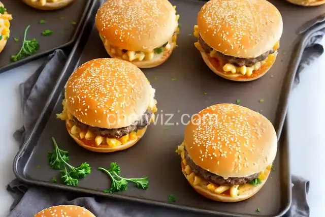 Mac & Cheese Bun Burgers