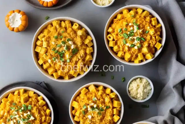 Mac-O-Lantern and Cheese Bowls