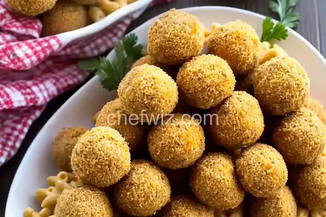 Mac and Cheese Balls