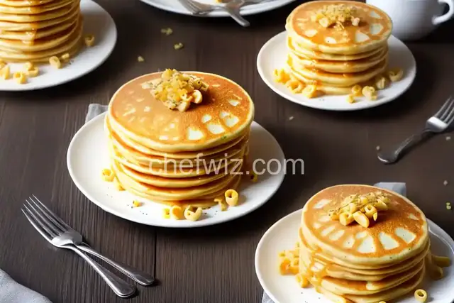 Macaroni and Cheese Pancakes