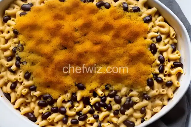 Macaroni and Cheese With Black Beans and Chipotle Recipe