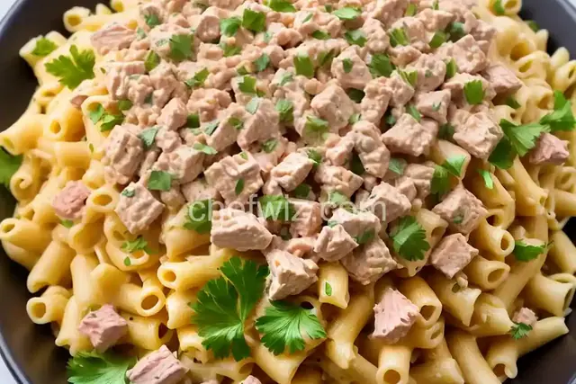 Macaroni and Tuna Fish Salad