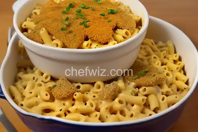 Macaroni with chicken strips n cheese#Theme Challenge