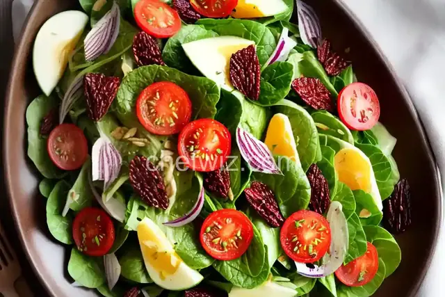 Mache and Herb Power Salad