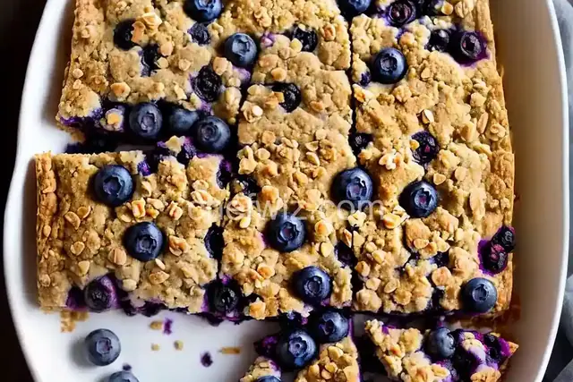 Made from Scratch Blueberry Flapjacks