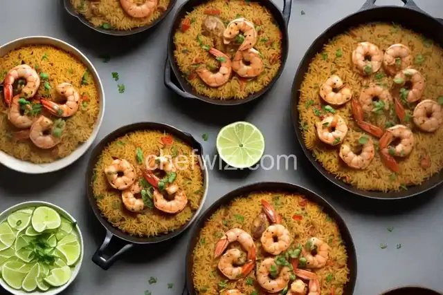 Madhur Jaffrey's Shrimp Biryani Recipe