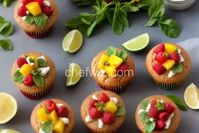 Magic Fruit-and-Veggie Cupcakes
