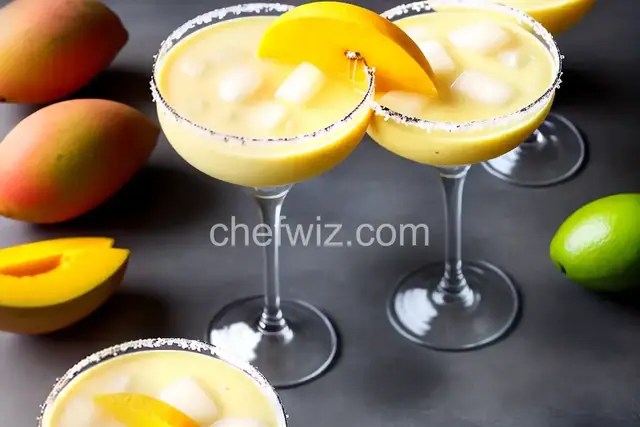 Magnificent Frozen Mango Margaritas
