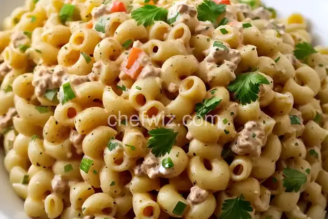 Main Dish Macaroni Salad