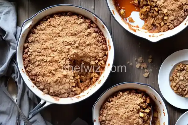 Make-Ahead Apple Crisp