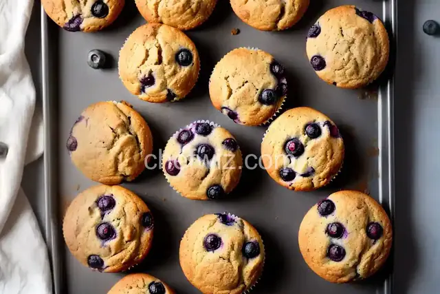 Make-Ahead Blueberry-Cinnamon Muffins