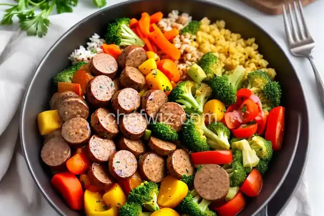 Make-Ahead Sausage and Veggie Bowls