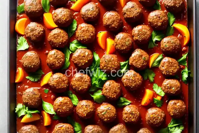 Make-Ahead Sheet-Pan Meatballs